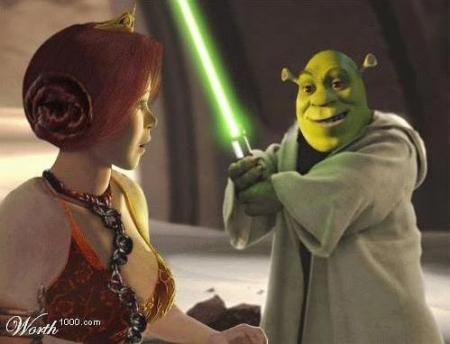 shrek le jedi